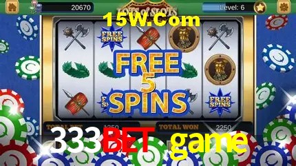 Design Responsivo 333bet game